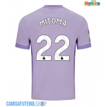 Camisa de time de futebol Brighton Kaoru Mitoma #22 Replicas 2º Equipamento 2025-26 Manga Curta